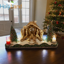 Holy Land Market Nativity Set- Olive Wood Nativity Set
