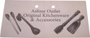Handcrafted Olive Wood Honey Dipper (Length 6") - Asfour Outlet Trademark