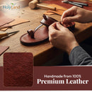 Holy Land Market Men/Women Biblical Jesus Leather Sandals/Slides From Jerusalem (Nazareth Style)