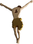 Holy Land Market Beautiful piece of art Wall Crucifix or Corpus of our Lord - 5.25 Inches ( ready for hanging )