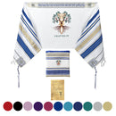 Holy Land Market Grafted IN - Messianic Christian Prayer Shawl/Tallit Prayer Shawl - Creation and Restoration Talit