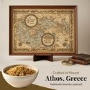 Mercado de Tierra Santa Incienso de Flores Trituradas y Selladas de La Tierra Santa - 90-110 Gramos (3.5 Onzas)