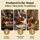 Mercado de Tierra Santa Incienso de Flores Trituradas y Selladas de La Tierra Santa - 90-110 Gramos (3.5 Onzas)