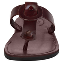 Holy Land Market Men/Women Biblical Jesus Leather Sandals/Slides From Jerusalem (Shepherd's Field IV)