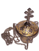 Hanging Oil Lamp - Can also be used as Incense Burner - Church Supplies and accessories