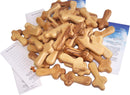 Holy Land Market Small Olive Wood Pocket / Holding Crosses With Certificates (2.5 Inches).