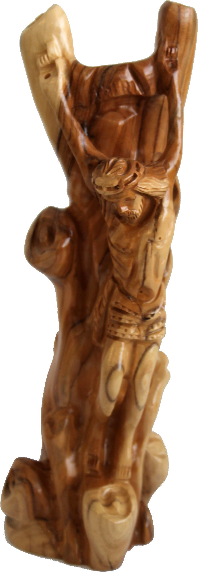 Jesus Crucified - Olive Wood (22 cm or 8.5")