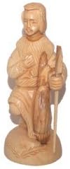 Holy Land Market Deluxe Olive Wood Nativity Set- Hand Carved in Bethlehem, the Holy Land.