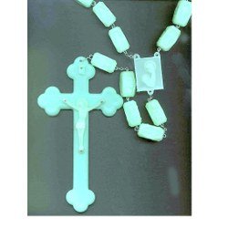 Phosphoric - Phosphorus Holy Rosary (160 cm or 63") Luminous - Light in The Dark Wall Rosary