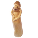 Estatua religiosa tallada de madera de olivo del Mercado de Tierra Santa, figura de María embarazada, hecha a mano en Belén, disponible en tamaños de 30, 20, 12.7 cm, decoración religiosa para el hogar