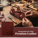 Holy Land Market Men/Women Biblical Jesus Leather Sandals/Slides From Jerusalem (Yashua-Style II)