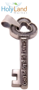 Key of Saint Peter medal - Pewter (3cm or 1.18")