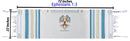 Holy Land Market Grafted IN - Messianic Christian Prayer Shawl/Tallit Prayer Shawl - Creation and Restoration Talit