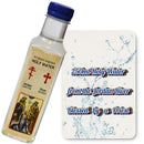 Holy Land Market Authentic Jordan River Holy Water Blessed by a Priest – Sacred Catholic Baptism Water for Prayer, Blessings & Spiritual Protection
