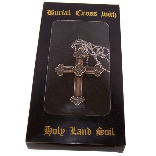 Top quality Soil sample from the Holy Land Necklace with Certificate and gift box