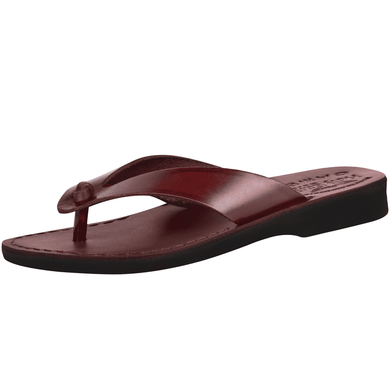 Sandalias/deslizadores de cuero bíblicos para hombres/mujeres de Jesús de Jerusalén (Estilo Pastor II)
