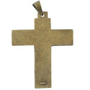 Crucifijo único - Bronce (4cm o 1.57") Rosario/Pendiente