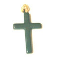 Cruz de rosario de hematita (0.8")