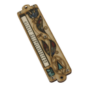 Star of David Mezuzah with Shema Israel Scroll