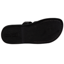 Mercado de Tierra Santa Sandalias/Deslizadores de Cuero de Jesús Bíblico para Hombres/Mujeres Desde Jerusalén (Estilo II Negro de Belén)