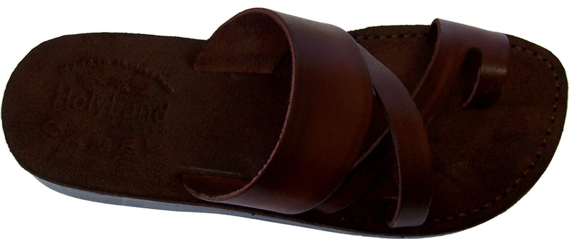 Holy Land Market Genuine Leather Suede Bottom Biblical Sandals (Jesus) Suede VI