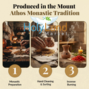 Mercado de Tierra Santa Incienso de Flores Trituradas y Selladas de La Tierra Santa - 90-110 Gramos (3.5 Onzas)