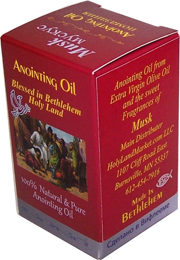 from The Holy Land Anointing Oil - 10ml (.34 fl. oz.)