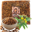 Mercado de Tierra Santa Incienso de Flores Trituradas y Selladas de La Tierra Santa - 90-110 Gramos (3.5 Onzas)