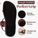 Sandalias/Chanclas Bíblicas de Jesús de Cuero para Hombres/Mujeres del Mercado de Tierra Santa (Estilo Yashua II)