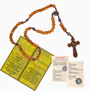Rosary/Necklace with Velvet Bag