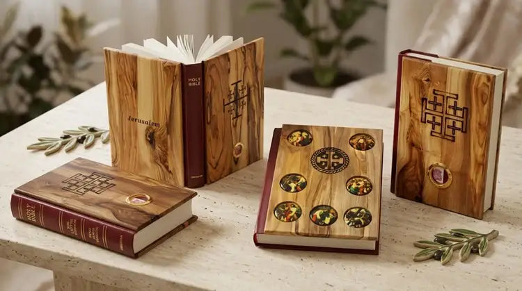 Olive Wood Bibles