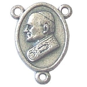 Pope John Paul II - center piece - Pewter (1.6cm-0.63" )