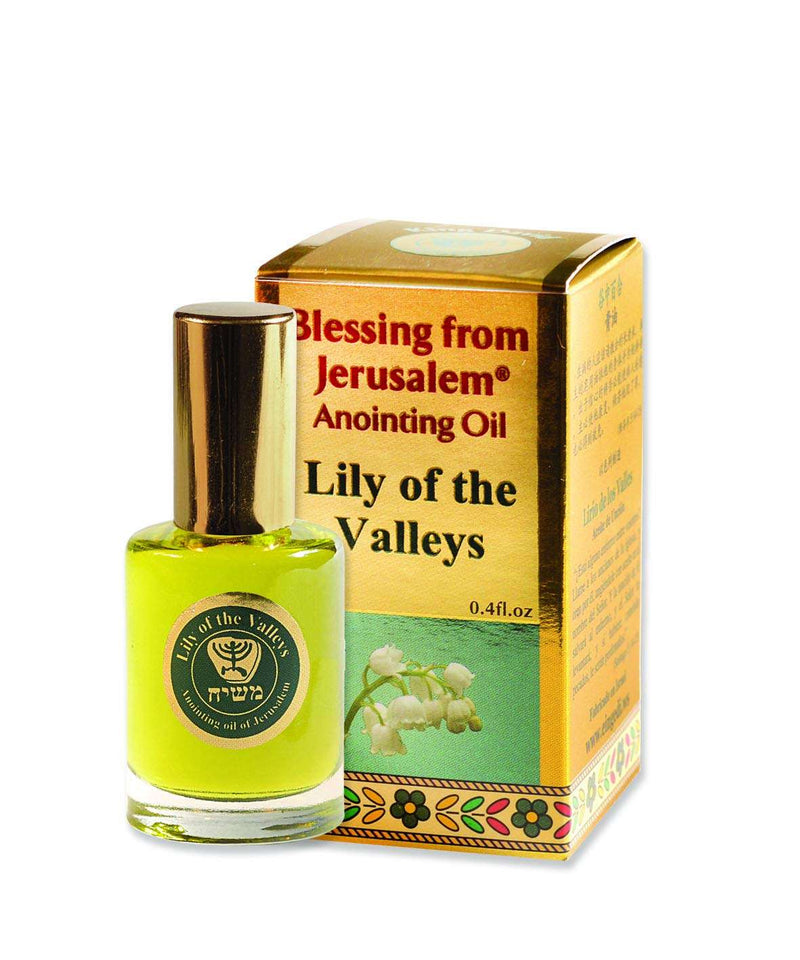 Mercado de la Tierra Santa - Colección de Oro - Aceite de Unción de la Tierra Santa EIN Gedi (.4 fl. oz.)