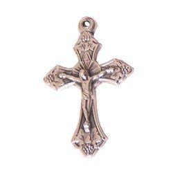 30x20 mm Pewter rosary crucifix (1.2x0.8")