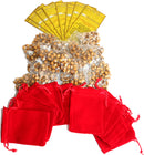 Holy Land Market Dozen Rosaries from Bethlehem with Certificates and Velvet Bags