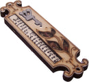 Holy Land Market Mezuzah-Wood Precious Stones (Shaddai)