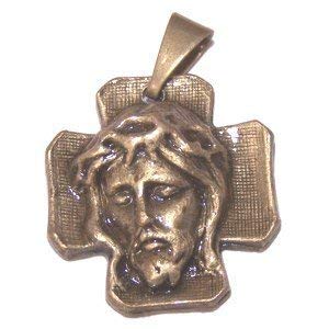 Holy Face of our Lord medal - Bronze (2.3 cm-0.9")