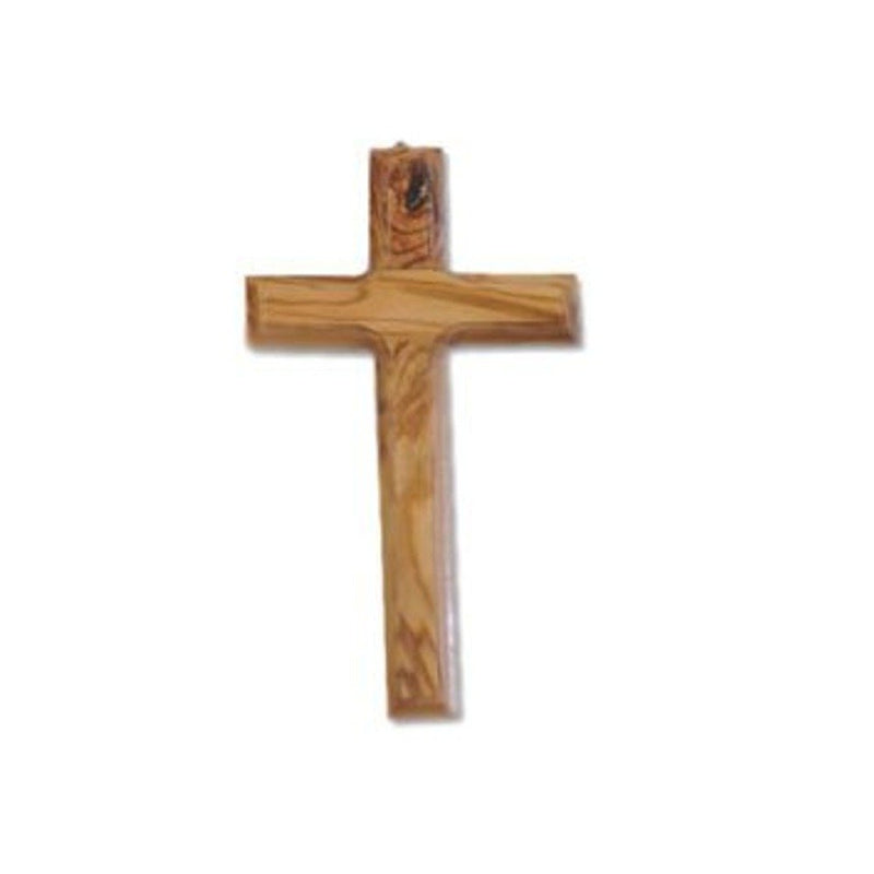 Holy Land Market Olive Wood Cross - 4.75-5 Inches Tall