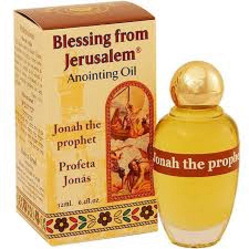 Anointing Oil with Biblical Spices from Jerusalem 0.34oz (10ml) (Jonah the Prophet)