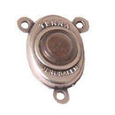 Center piece containing soil from the Holy Land