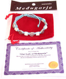 MEDJUGORJE - Chaplet - Bracelet from Apparation hill stones.