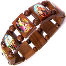 Bracelet chaplet - Elastic. One size fits all