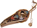 Holy Land Market Brass Aladdin Style Oil Lamps - Set of 4