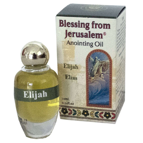 Aceite de Unción con Especias Bíblicas de Jerusalén 0.34oz (10ml) (Elías)