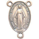 Miraculous medal center-Large-O.L. Grace - Pewter (2.3 cm-0.9")