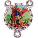 Arch Angel Michael resined silver-toned center (2cm - 0.8")