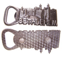 Pewter - Heavy Nativity Church of Bethlehem - Bottle opener - Magnet Souvenir