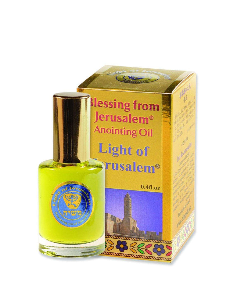 Mercado de la Tierra Santa - Colección de Oro - Aceite de Unción de la Tierra Santa EIN Gedi (.4 fl. oz.)