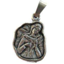 María Desatadora de Nudos - Medalla de peltre (1.5 cm - 0.6")