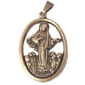 Medalla de Medugorie (Medjugorje) - Bronce (3.6x2.6cm-1.4x1")
